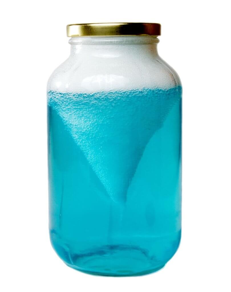 tornado in a jar science experiment for kids