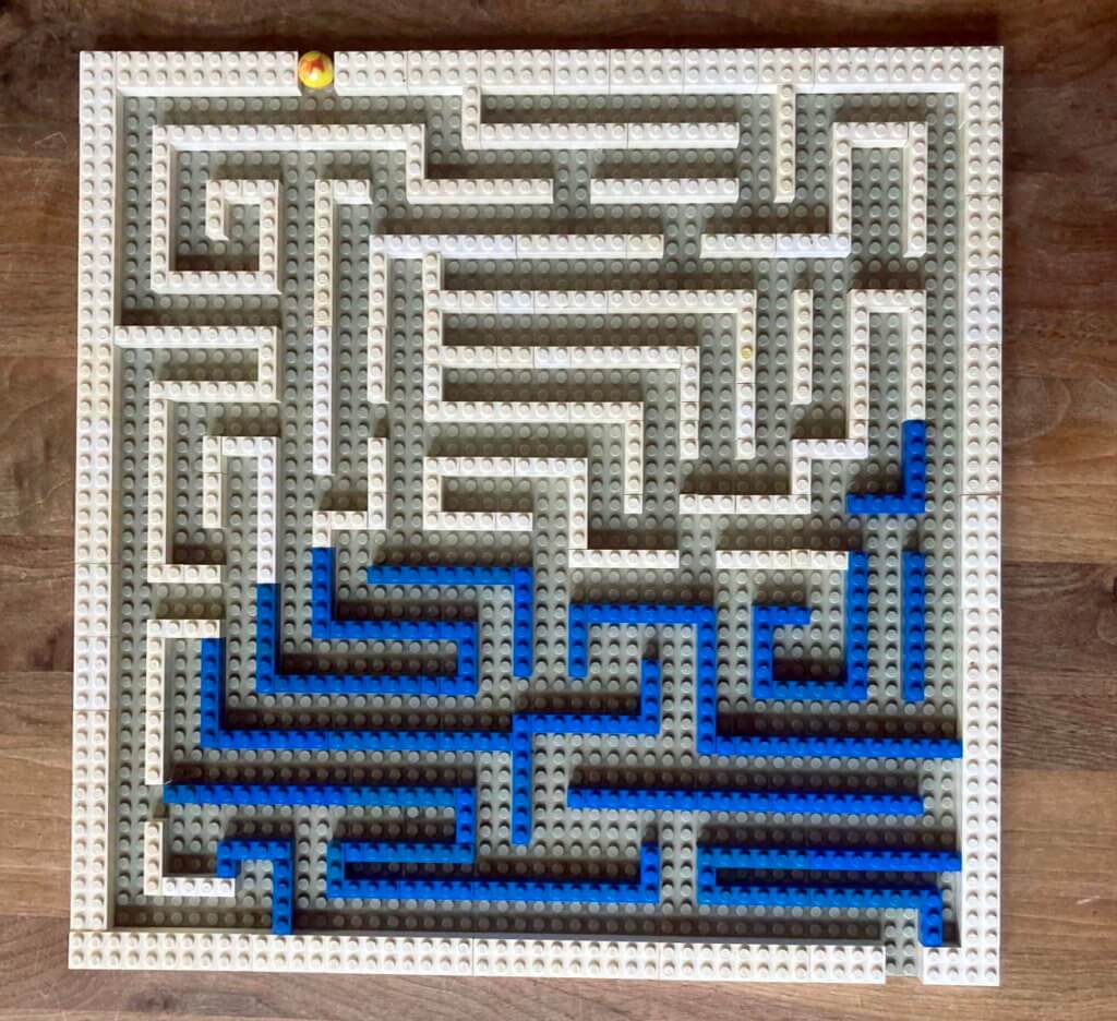 Lego labyrinth best sale marble maze