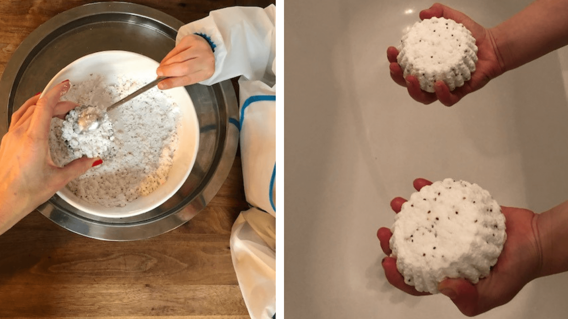 what makes bath bombs fizz