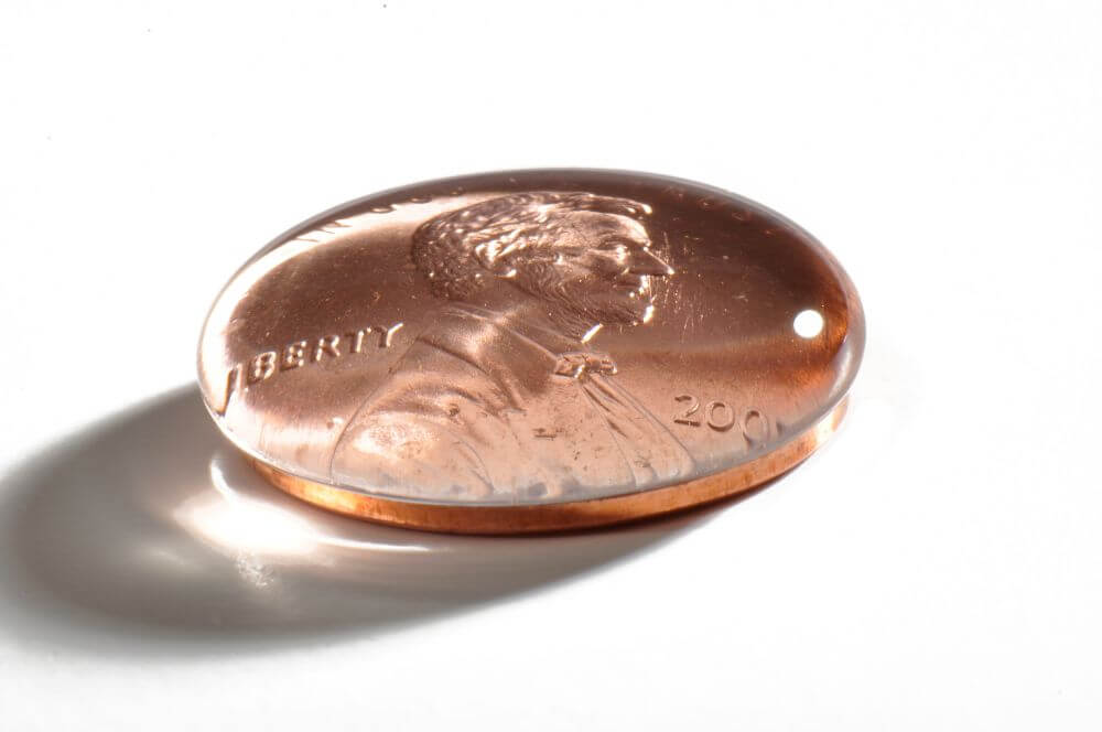 Water on Penny